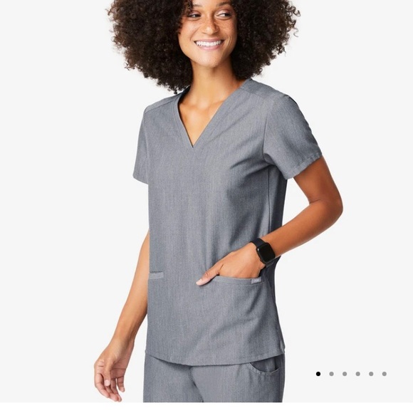 FIGS scrub set in graphite - Picture 8 of 9